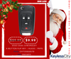 2010-2021 Chevrolet / 4-Button Flip Key / PN: 5921872 / OHT05918179 / HU100 / PEPS (AFTERMARKET)