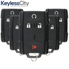 5 X 2014-2019 GM / 4-Button Keyless Entry Remote / PN: 13577761 / M3N32337100 (AFTERMARKET) (BUNDLE OF 5)