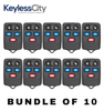 10 X 1998-2008 Ford Windstar Freestar / 5-Button Keyless Entry Remote / PN: 3F2T-15K601-AA / CWTWB1U551 (BUNDLE OF 10)