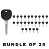 25 X 1998-2008 GM - B99 PK3 Transponder Key (ID 13 Chip) (AFTERMARKET) (BUNDLE OF 25)