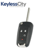 2 X 2010-2019 GM / 4-Button Flip Key / PN: 20873622 / OHT01060512 (AFTERMARKET) (BUNDLE OF 2)