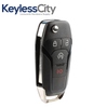2015-2022 Ford F-Series Raptor Ranger / 4-Button Flip Key / 164-R8134 / N5F-A08TDA (AFTERMARKET)