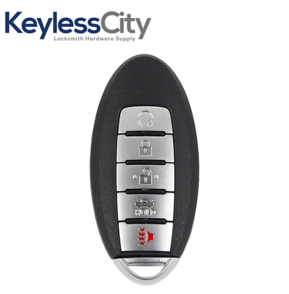 2016-2018 Infiniti / Nissan / 5-Button Smart Key / PN: 285E3-4RA0B / KR5S180144014 / (IC 204) (AFTERMARKET)