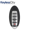 2016-2018 Infiniti / Nissan / 5-Button Smart Key / PN: 285E3-4RA0B / KR5S180144014 / (IC 204) (AFTERMARKET)