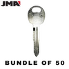 50 X Hyundai / Kia HY12 / X232 Metal Key Blank (JMA HY-6D) (BUNDLE OF 50)