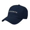 Sun Visor Hat with Locksmith Logo - Navy blue Color