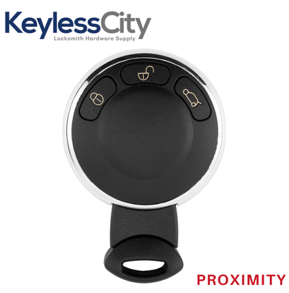 2006-2014 Mini Cooper / 3-Button Smart Key / PN: 3452819-01 / KR55WK49333 / Comfort Access / 315 MHz (AFTERMARKET)