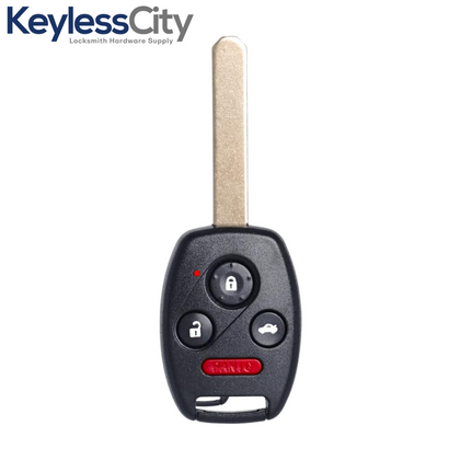 2008-2015 Honda Accord Pilot / 4-Button Remote Head Key / KR55WK49308 / (AFTERMARKET)