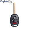 2008-2015 Honda Accord Pilot / 4-Button Remote Head Key / KR55WK49308 / (AFTERMARKET)