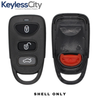 5 X 2006-2016 Hyundai Kia / 4-Button Keyless Entry Remote SHELL / OSLOKA-310T (AFTERMARKET)(Bundle of 5)