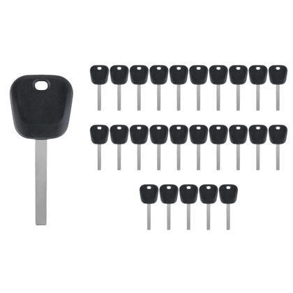 25 X 2008-2020 GM - B120 / B121 Transponder Key (46 Circle + Chip) (AFTERMARKET) (BUNDLE OF 25)