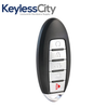 5 X 2016-2018 Infiniti / Nissan / 5-Button Smart Key / PN: 285E3-4RA0B / KR5S180144014 / (IC 204) (AFTERMARKET) (BUNDLE OF 5)
