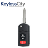 2 X 2006-2015 Mazda / 3-Button Flip Key / PN: CC43-67-5RYC / BGBX1T478SKE125-01 (AFTERMARKET) (BUNDLE OF 2)