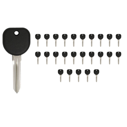 25 X 2004-2009  Buick Pontiac B107 / PT04 (PK3) - Z Keyway- Transponder Key (13 Chip) (AFTERMARKET) (BUNDLE OF 25)