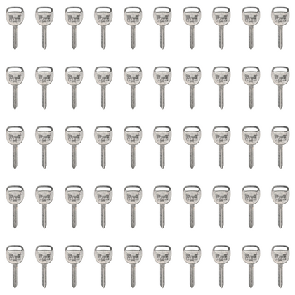 50 X Ilco - B102 - P1113 - GM - Metal Key Blank (BUNDLE OF 50)