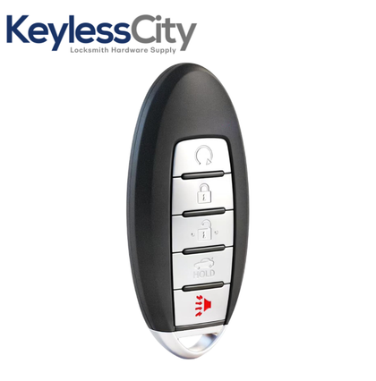 2016-2018 Infiniti / Nissan / 5-Button Smart Key / PN: 285E3-4RA0B / KR5S180144014 / (IC 204) (AFTERMARKET)