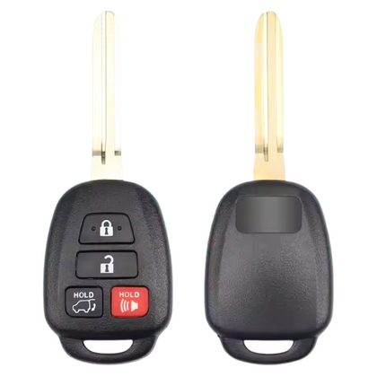 2016-2020 Toyota Tacoma / 4-Button Remote Head Key / PN: 89070-04020 / HYQ12BDP (H Chip)