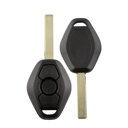 2000-2008 BMW / 3-Button Remote Head Key / PN: 6955750 / LX8FZV (Chip 46 CAS2) (315 Mhz) (AFTERMARKET)