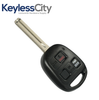 2004-2009 Lexus  / 3-Button Remote Head Key / HYQ12BBT / 89070-48821 (AFTERMARKET)