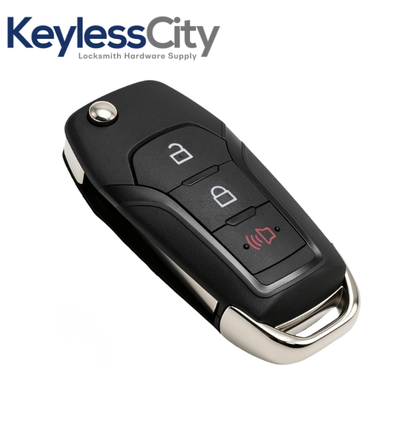 10 X 2015-2022 Ford / 3-Button Flip Key / PN: 164-R8130 / N5F-A08TAA (AFTERMARKET) (BUNDLE OF 10)