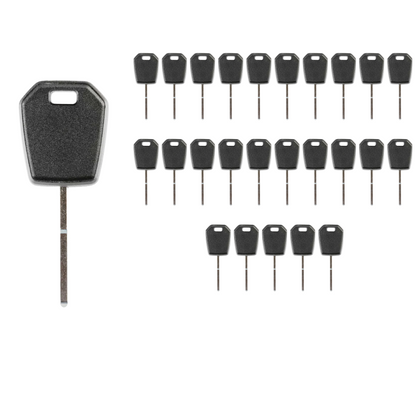 25 X 2013-2020 Ford Lincoln Side-Mill Transponder Key 128 Bit / HU101 (AFTERMARKET) (BUNDLE OF 25)