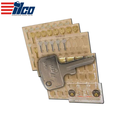 Ilco - EIP-KH95 - Engrave-It - Ilco Hd14 Honda Cycle Blank Key Holder - Holds 21 - for Engrave-It Pro Machine