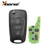 Xhorse XNHY02EN Wireless Flip Remote Key 3 Buttons KIA Hyundai Type