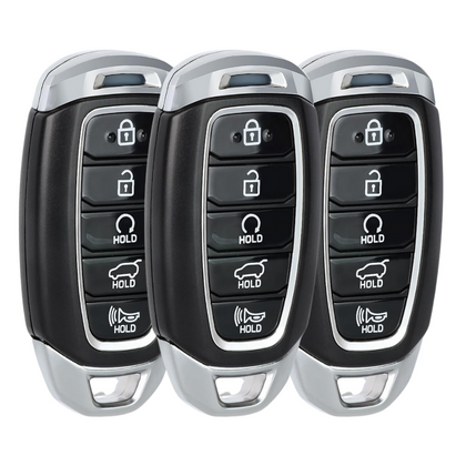 3 X 2020-2022 Hyundai Palisade / 5-Button Smart Key / PN: 95440-S8010 / TQ8-FOB-4F29 (AFTERMARKET) (BUNDLE OF 3)