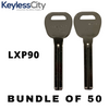 50 X LXP90 - Lexus / Mazda / Kia / Toyota / Hyundai / Scion Key Blank - Test Key Blade (AFTERMARKET) (BUNDLE OF 50)