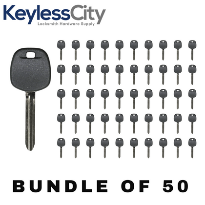 50 X 2017-2020 Subaru B110 Transponder Key / H Chip (AFTERMARKET) (BUNDLE OF 50)