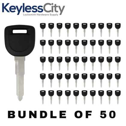 50 X 2003-2014 Mazda MZ24 / MZ34 Transponder Key ( Chip 4D63 80 Bit ) (AFTERMARKET) (BUNDLE OF 50)