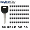 50 X 2003-2014 Mazda MZ24 / MZ34 Transponder Key ( Chip 4D63 80 Bit ) (AFTERMARKET) (BUNDLE OF 50)