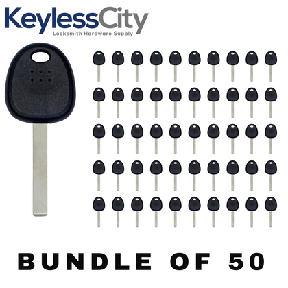 50 X 2019 - 2024 Hyundai Kia Transponder Key - 4A Chip - KK12 (BUNDLE OF 50)