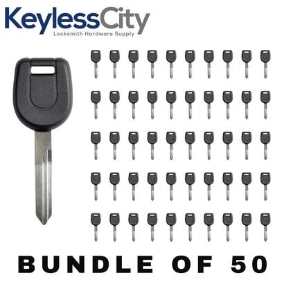 50 X 2000-2001 Mitsubishi - MIT9 Transponder Key - (4D 60 Chip) (AFTERMARKET) (BUNDLE OF 50)