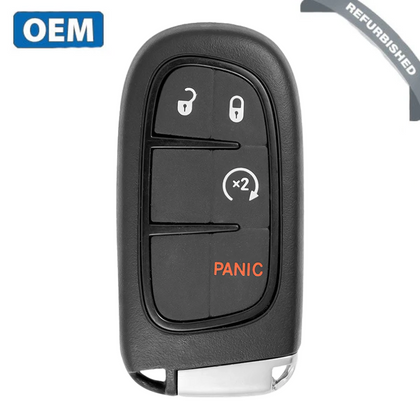 2014-2022 Jeep Cherokee 4 Buttons Smart Key / 68105078AG / 68105078AJ / GQ4-54T (OEM Refurbished)