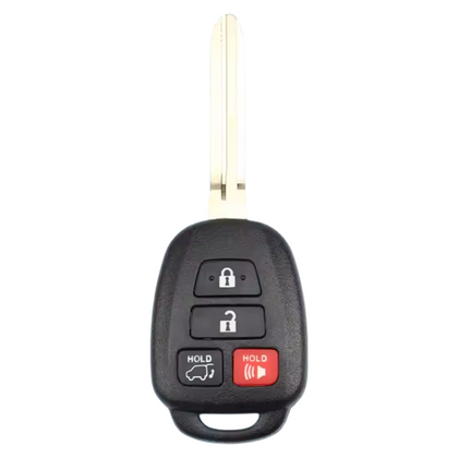 2016-2020 Toyota Tacoma / 4-Button Remote Head Key / PN: 89070-04020 / HYQ12BDP (H Chip)