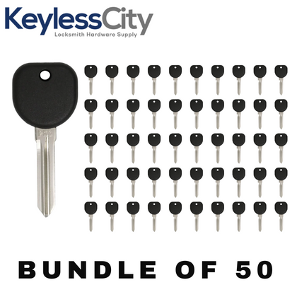 50 X 1998-2008 GM - B99 PK3 Transponder Key (ID 13 Chip) (AFTERMARKET) (BUNDLE OF 50)