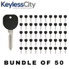 50 X 1998-2008 GM - B99 PK3 Transponder Key (ID 13 Chip) (AFTERMARKET) (BUNDLE OF 50)
