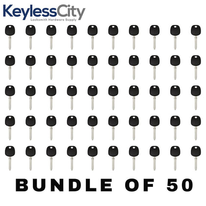 50 X 2003-2013 Toyota / Scion - TOY44D Transponder Key - (D Chip) (AFTERMARKET) (BUNDLE OF 50)