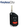 2018-2024 Jeep Wrangler Gladiator / 4-Button Smart Flip Key / PN: 68416784AA / OHT1130261 / SIP22 (AFTERMARKET)