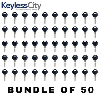 50 X 1995-2003 BMW (4-Track) EWS - HU58W/S7BW Transponder Key (PCF7935 44 Chip) (AFTERMARKET) (BUNDLE OF 50)