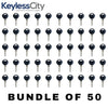 50 X 1995-2003 BMW (4-Track) EWS - HU58W/S7BW Transponder Key (PCF7935 44 Chip) (AFTERMARKET) (BUNDLE OF 50)