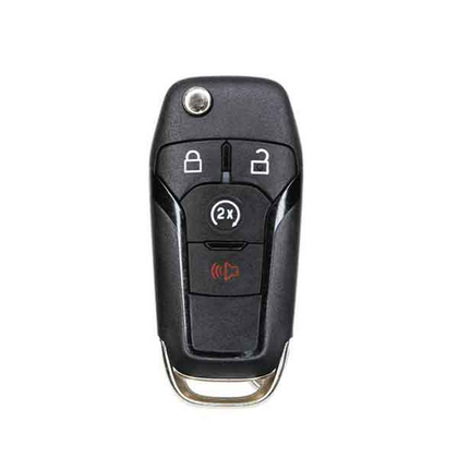 2013-2016 Ford Fusion Flip Key SHELL For N5F-A08TAA W/ Remote Start (AFTERMARKET)