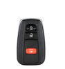 Autel - Toyota Style / 3-Button Universal Smart Key - Lock, Unlock, Panic - 8A Chip - IKEYTY8A3P