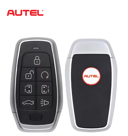 Autel - 7-Button Universal Smart Key - Remote Start / Left Door / Right Door - IKEYAT7TPRS