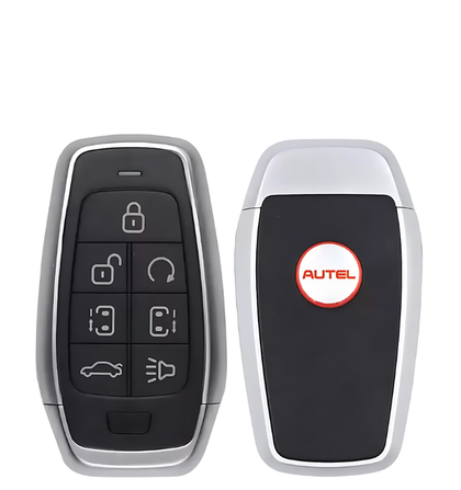 Autel - 7-Button Universal Smart Key - Remote Start / Left Door / Right Door - IKEYAT7TPRS