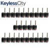 25 X 2013-2017 Honda Accord Civic / 4-Button Remote Head Key SHELL / HO01-SVC / MLBHLIK6-1T (AFTERMARKET)(Bundle of 25)
