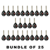 25 X 2005-2012 Toyota Scion / 4-Button Remote Head Key Shell / TR47 / HYQ12BBY, GQ4-29T (Aftermarket)(Bundle of 25)