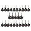 25 X 2005-2012 Toyota Scion / 4-Button Remote Head Key Shell / TR47 / HYQ12BBY, GQ4-29T (Aftermarket)(Bundle of 25)
