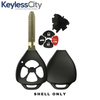 25 X 2005-2012 Toyota Scion / 4-Button Remote Head Key Shell / TR47 / HYQ12BBY, GQ4-29T (Aftermarket)(Bundle of 25)